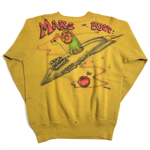 60s NON WASH AIR BRUSH SWEAT.