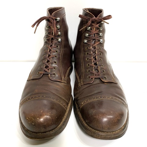 40s~ LEATHER DRESS WORK BOOTS.
