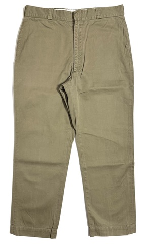 ~70s U.S.ARMY CHINO TROUSERS.
