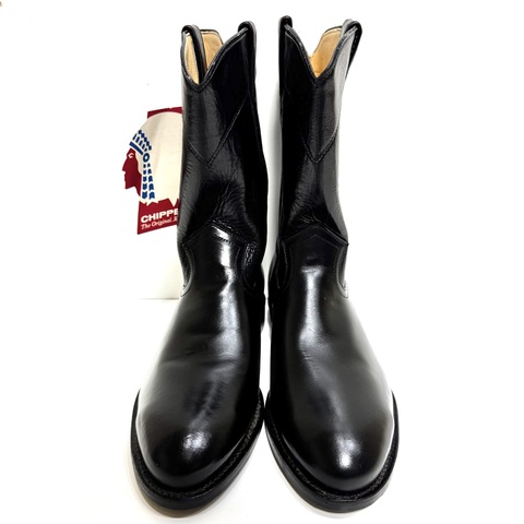 70s~ CHIPPEWA DEAD STOCK ROPER BOOTS "size 10E"