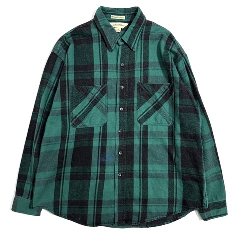 90s STJON'S BAY HEAVY FLANNEL SHIRT.