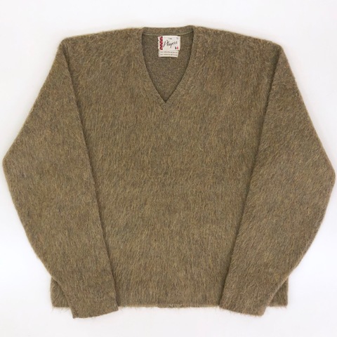 60s PLAYERS MOHAIR KNIT SWEATER.