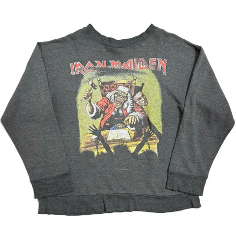90s IRON MAIDEN PRINT SWEAT