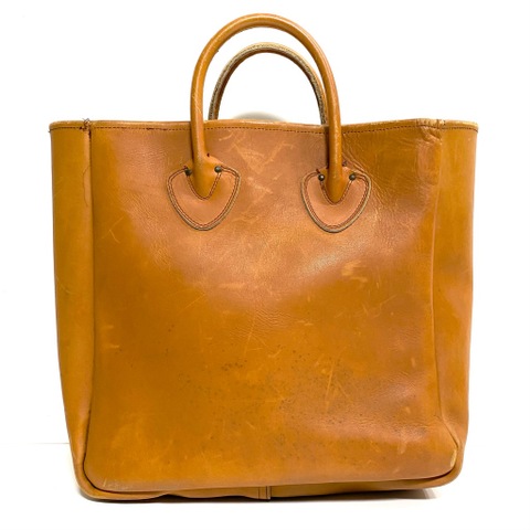 70s L.L.BEAN LEATHER TOTE BAG.