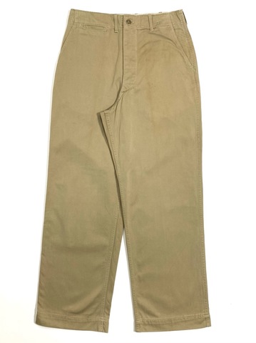 40s U.S.ARMY M-43 CHINO TROUSERS.