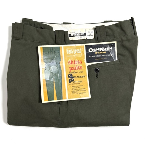 80s OSH KOSH DEAD STOCK  "W33" WORK PANTS.