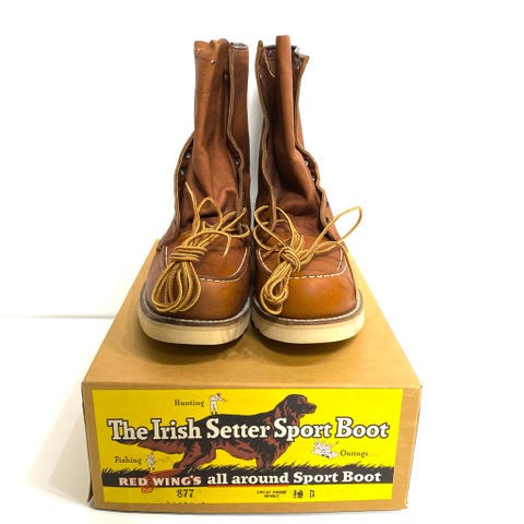 60s RED WING DEAD STOCK 877 IRISH SETTER