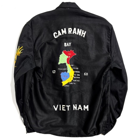 60s VIET-NAM "NON WASH" SOUVENIR JACKET.