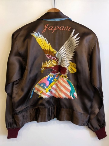 ~50s JAPAN SOUVENIR JACKET.