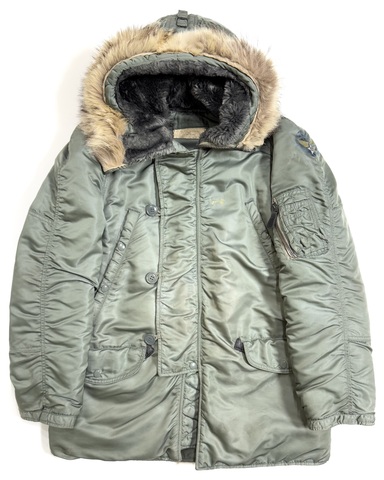 60s U.S.A.F. N-3B FLIGHT JACKET with STENCIL.