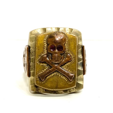 50s SKULL MEXICO RING.