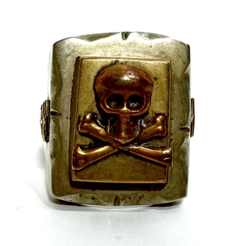50s "SKULL" MEXICO RING.