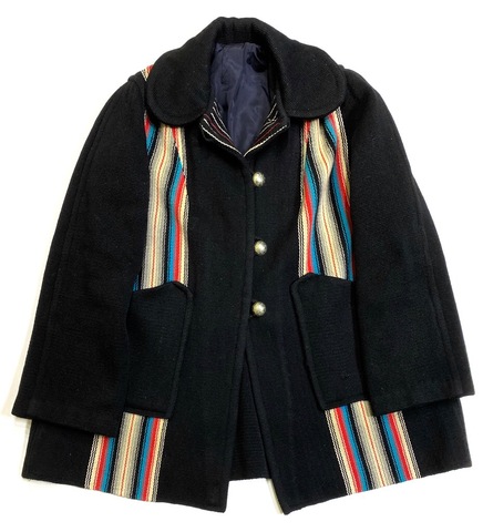 40s BLACK COLOR CHIMAYO JACKET.