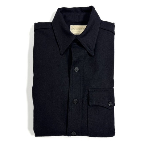 40s U.S.NAVY DEAD STOCK? ONE POCKET CPO SHIRT.