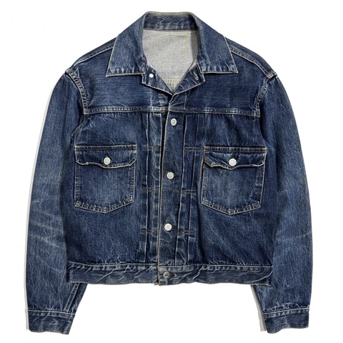 50s LEVI'S 507XX "LEATHER" DENIM JACKET.