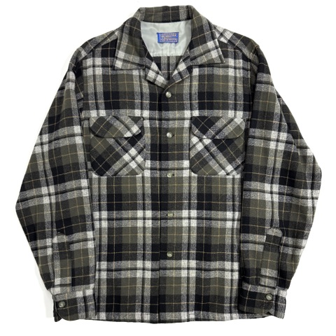 60s PENDLETON WOOL SHIRT.