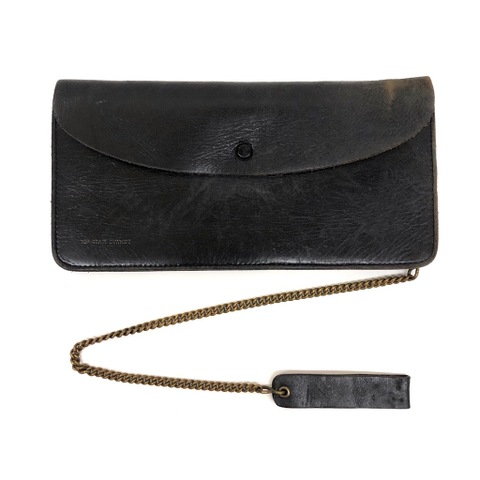 50s ONE SNAP LEATHER BIKER WALLET.