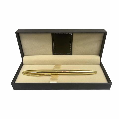 ゴールド トランプ ペン & ケース セット