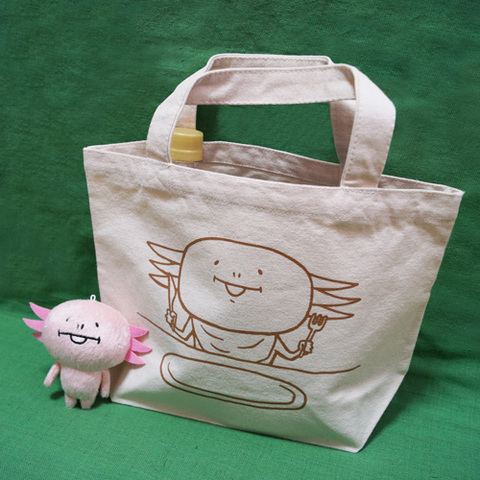 うーぱーるーぱーへぺた／ランチトートバッグ