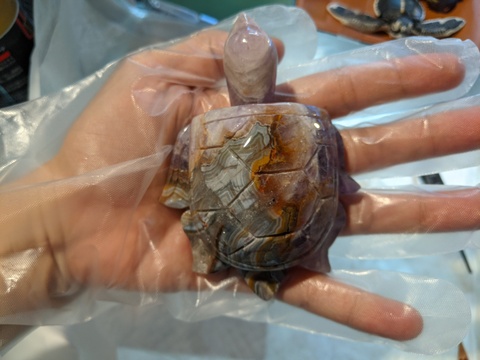 【期間限定特価！】アメジストアゲート天然石【タイプB】