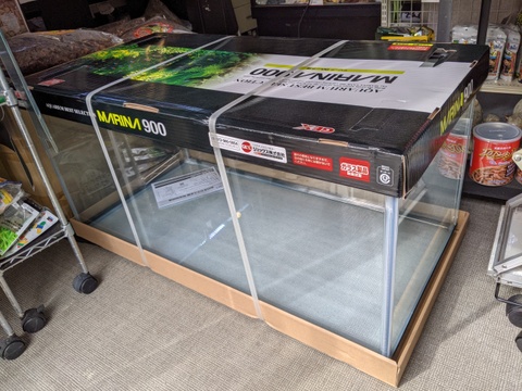 【お取寄せ】GEX マリーナガラス水槽90cmMR-13i（奥行45cm）