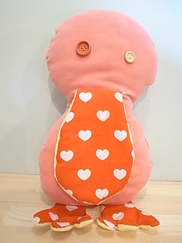 Liebe（リーベ）あひるぬいぐるみ　レッド