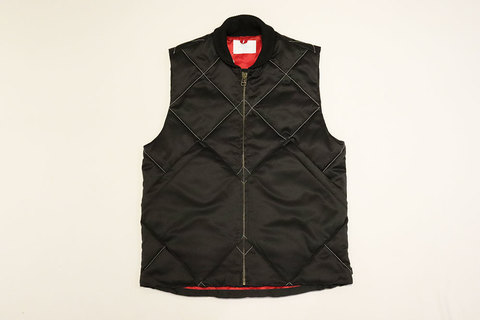WHIMSY (ウィムジー) " Reflective Quilted Down Vest "