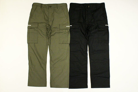 NOTHIN'SPECIAL (ナッシンスペシャル) " RIP-STOP BDU CARGO PANTS "