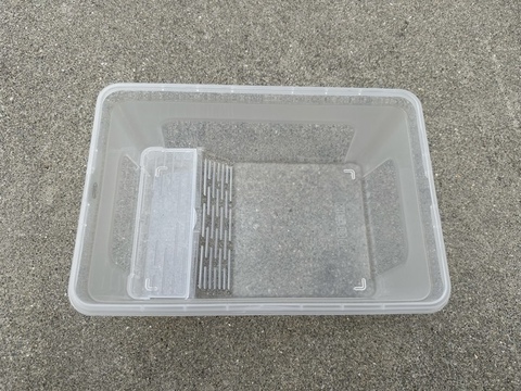 カメ飼育ケース Sサイズ×12個 7,200円→3,600円