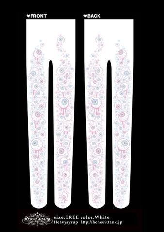 目玉タイツ（white）