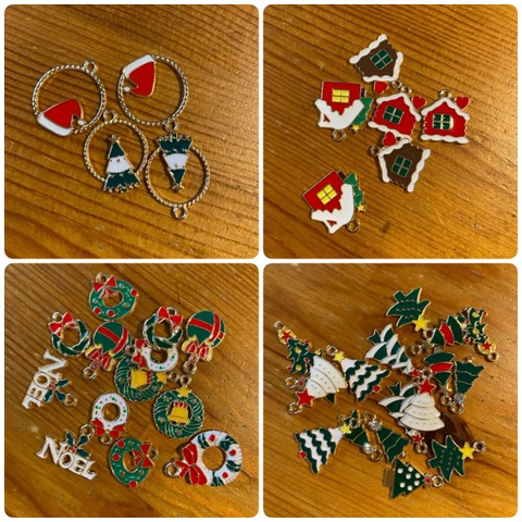 ＊受講者限定＊ クリスマス用チャーム5点セット
