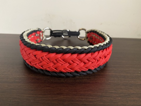 パラコード首輪#396 37cm-44cm HCM