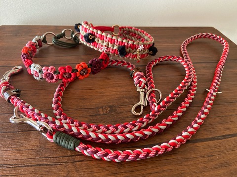 パラコードクリスマス首輪#195他計4点セット