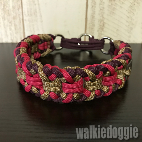 パラコード首輪#200カスタム 32cm-39cm HCM