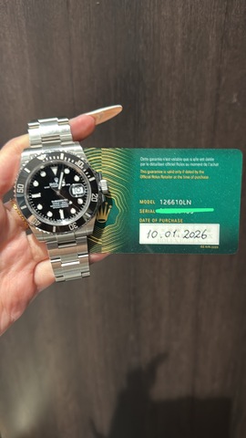 今買える　ROLEXロレックス サブマリーナデイト 126610LN 付属品完品 2026