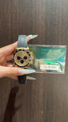 2週間以内　ROLEX ロレックス　デイトナ　126518LN 　18YG 美品　付属品完品　2024年式