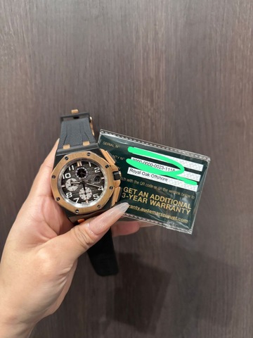 2週間以内　AP オーデマピゲ　ロイヤルオークオフショアクロノ 26405NR 2020年　44mm 付属品完品