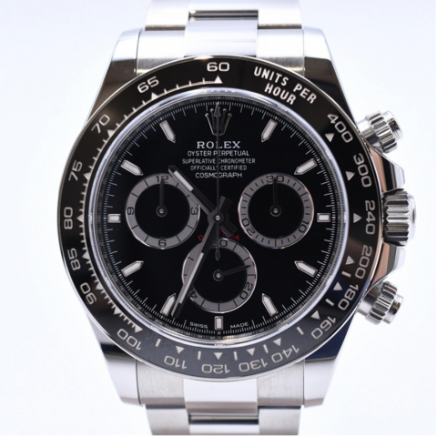 今買える　ROLEX ロレックス　デイトナ　126500LN 黒　2024 付属品完品　SA級品　国内正規品