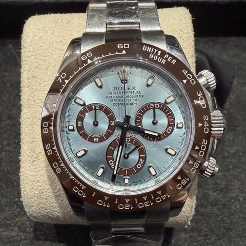 2週間以内　ROLEX ロレックス　デイトナ　　116506 アイスブルー　PT850　付属品完品　2018年式