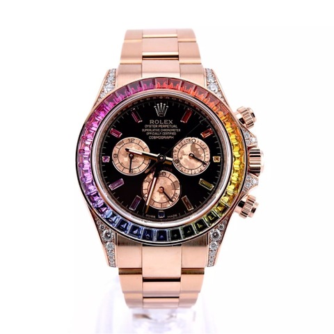 ROLEX ロレックス　デイトナ　116595RBOW レインボー RG 完備品
