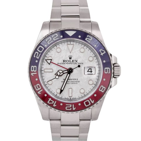 ROLEX ロレックス　GMTマスターⅡ 126719BLRO メテオライト　K18WGペプシ