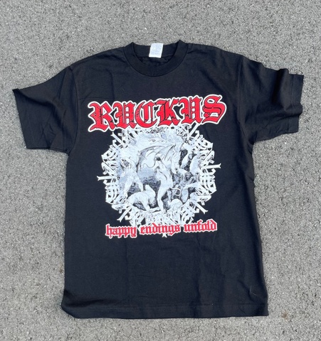 RUCKUS below my law T-SHIRTS ( M size ) 