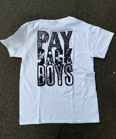 PAYBACK BOYS psychedelic block T-SHIRTS