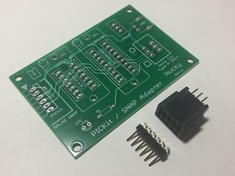 【1.6mm専用】PICKit/SNAPアダプタ（0.6mm用お持ちの方専用）