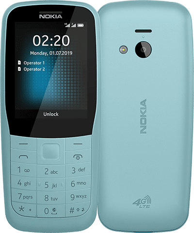 ノキア製フィーチャーフォン「Nokia 220 4G」