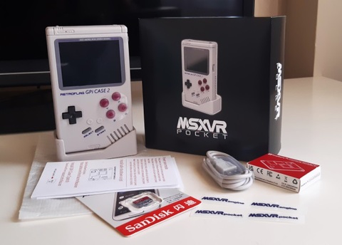MSX携帯ゲーム機「MSXVR Pocket」