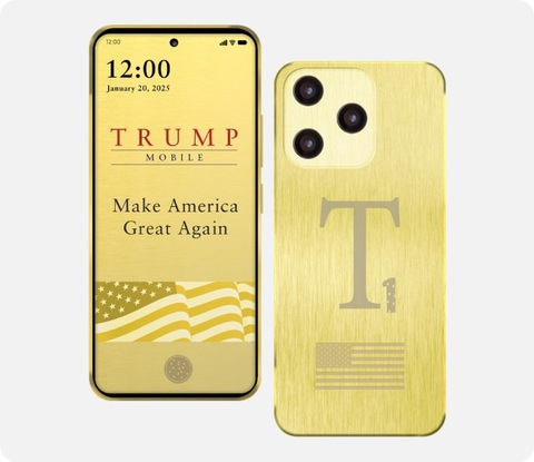 トランプ公式スマホ「T1 Phone 8002(Gold Version)」
