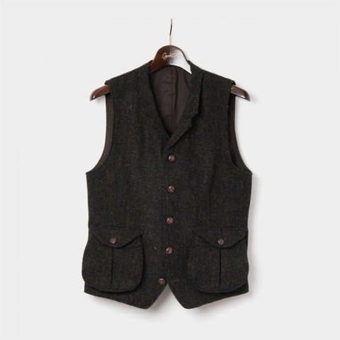 ORGUEIL Harris Tweed Gilet【OR-4239】ハリスツイードジレ