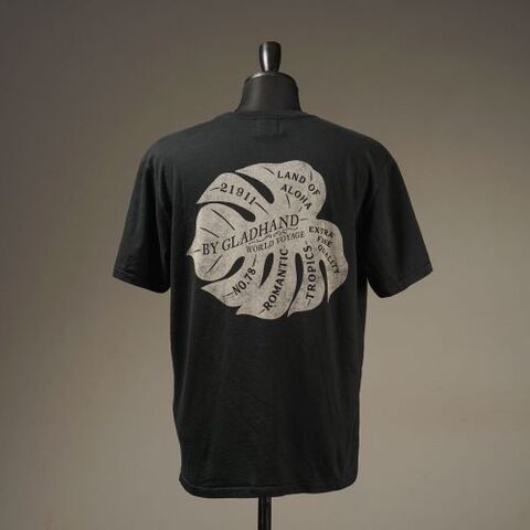 BY GLADHAND BYGH5118 LAND OF ALOHA - S/S T-SHIRTS BLK