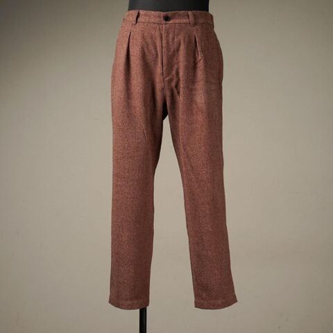 EIRDO WIND UP TACK EASY PANTS 24AW ウールライク生地